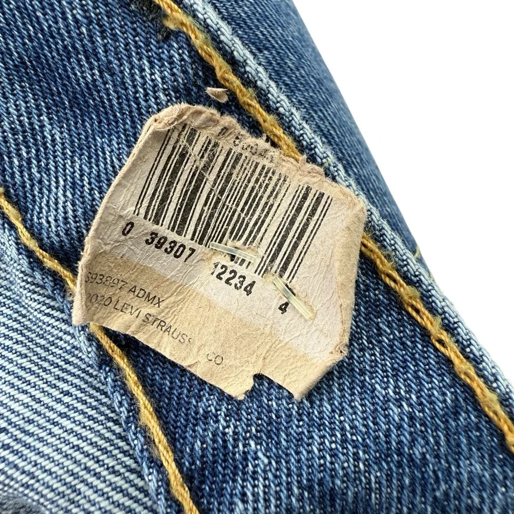 Levi's 550 Blue Jeans 54x29 NWOT‎ Relaxed Fit Tapered Leg 100% Cotton Denim